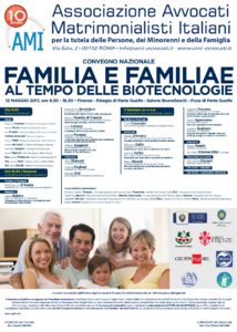 Convegno Nazionale AMI: "Familia e Familiae nell'era delle biotecnologie" @ Firenze – Palagio di Parte Guelfa - Salone Brunelleschi | Firenze | Toscana | Italia