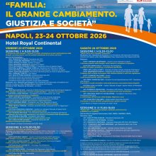 FAMILIA, il grande cambiamento. A Napoli il XVI Congresso nazionale dell’AMI