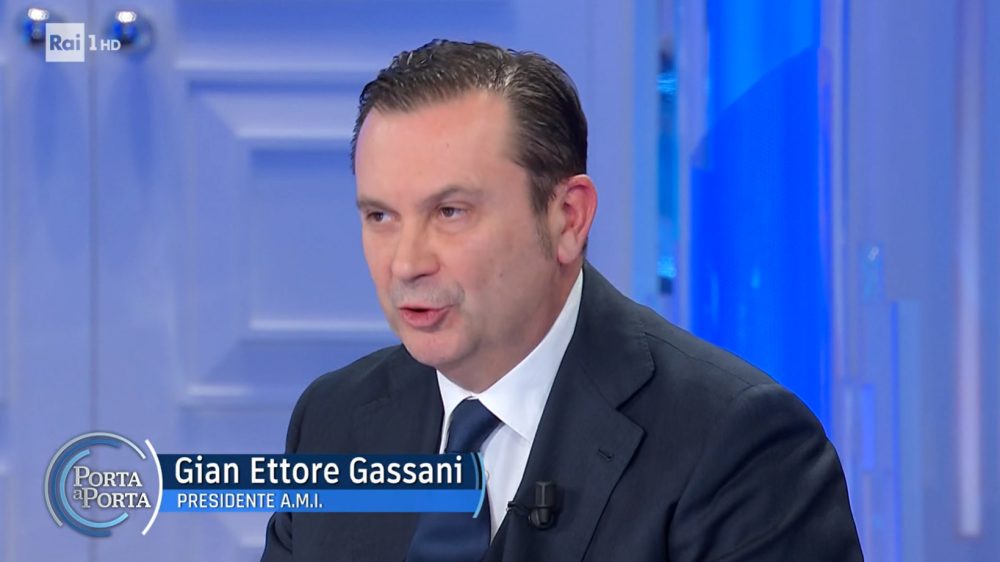 PORTA A PORTA  RAI1: GASSANI “IL 40% DEI TRADIMENTI AVVIENE PER COLPA DEI SOCIAL”